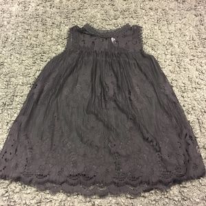 ✨Xhilaration Black Lace Tunic